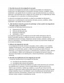 Tarea de la investigación de mercado