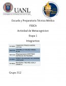 Actividad de metacognicion - fisica