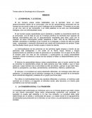 Temas sobre la Sociología de la Educación.
