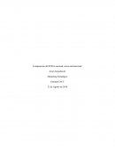 Comparación del FODA nacional versus internacional