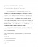 DEMANDA RESPONSABILIDAD EXTRACONTRACTUAL