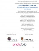 Evaluacion y control pia