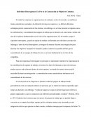 Individuos Heterogéneos: En Pro de la Consecución de Objetivos Comunes.