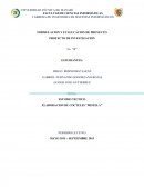 ESTUDIO TECNICO ELABORACION DE COCTELES “MISTELA”