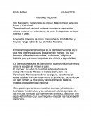 Identidad nacional Soy Mexicano