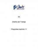 Cuestionario diseño del trabajo.