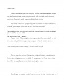 Ensayo ¿Qué es amar?