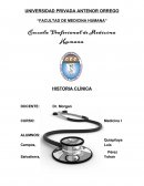 Escuela Profesional de Medicina Humana ANAMNESIS