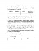 Cuestionario 4 de biologia