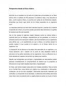 Perspectiva desde la física clásica