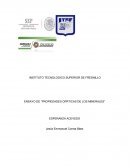 Propiedades opticas de los mineraes