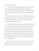 Ensayo ''El relato de una náufrago''.