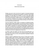 Ensayo sobre mi trabajo