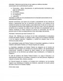 Actividad Facultad sancionadora de la administración publica