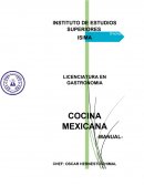 Manual de Cocina Mexicana