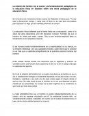 Relacion del hombre con el cuerpo