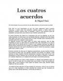 Los cuatro acuerdos. de Miguel Ruíz
