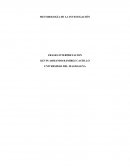 METODOLOGÍA DE LA INVESTIGACIÓN FRASES INTERPRETACION