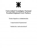 Motivación y Satisfaccionlaboral