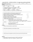 Sesión de la literatura realista.