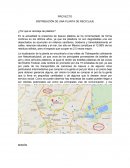 PROYECTO DISTRIBUCIÓN DE UNA PLANTA DE RECICLAJE