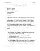 Por qué y para qué folosofía