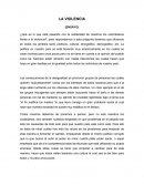 LA VIOLENCIA.. ¿Qué es lo que está pasando con la solidaridad de nosotros los colombianos frente a la violencia?