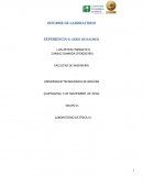 LABORATORIO DE FÍSICA III RESULTADOS DE LOS ANALISIS EXPERIMENTALES