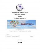 FACULTAD DE INGENIERÍA Actividad 2 INFORME N°1: MARKETING 3.0