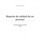 ADMINISTRACION DE PROYECTOS III Reporte de calidad de un proceso