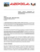 SOLICITO CUMPLIMENTO DE COMPENSACIÓN POR INSTALACIÓN DE ANTENA CELULAR EN ASPOLA