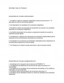 INFORME FINAL DE TRABAJO.