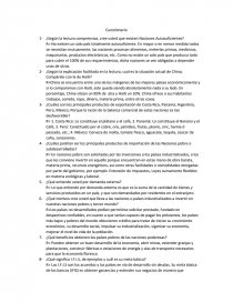 ¿Según la lectura comprensiva, cree usted que existen Naciones Autosuficientes?. Página 1