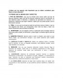 ¿Cuáles son los aspecto más importante que se deben considerar para hacer un buen discurso?