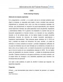 Carter cleaning Company. Obtención de mejores aspirantes