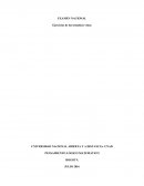 EXAMEN NACIONAL Ejercicios de las temáticas vistas