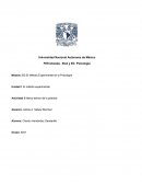 Marco teórico del metódo experimental.