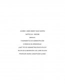 ¿Qué tipo de administración se aplica?