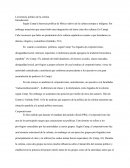 La herencia política de la colonia.