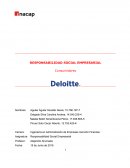 Responsabilidad social empresarial los consumidores de Deloitte Chile