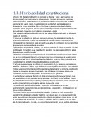 Inviolabilidad constitucional