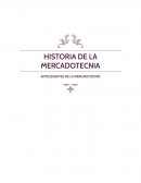 ANTECEDENTES HISTÓRICOS DE LA MERCADOTECNIA