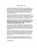 ENSAYO SOBRE LA PAZ.