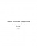 Título de la tarea: Estrategias de aprendizaje y estilo de aprendizaje preferente