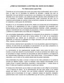 ¿Cómo ha funcionado la Doctrina del Shock en Colombia?