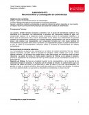 Reconocimiento y cromatografía de carbohidratos