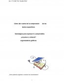 Cómo dar cuenta de la comprensión de los textos expositivos Estrategias para expresar lo comprendido: ¿resumen o síntesis?