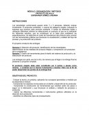 PROYECTO DE AULA MÓDULO: ORGANIZACIÓN Y MÉTODOS