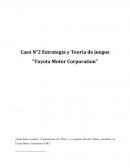 Caso N°2 Estrategia y Teoría de juegos “Toyota Motor Corporation”