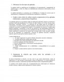 Diferencia los dos tipos de aptitudes.